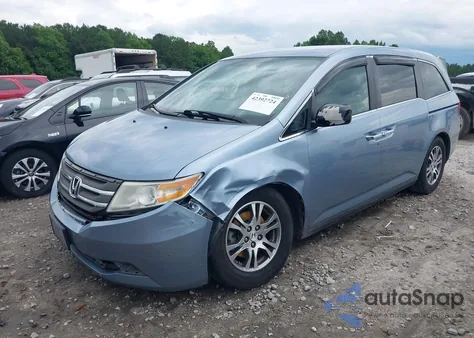 2013 Honda Odyssey Ex из США, поврежденный, VIN 5FNRL5H42DB089189
